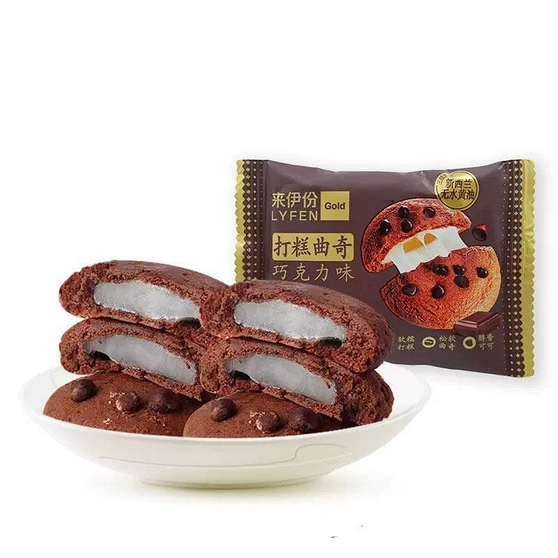 Laiyifen Chocolate Mochi Cookies 380g 380 g
