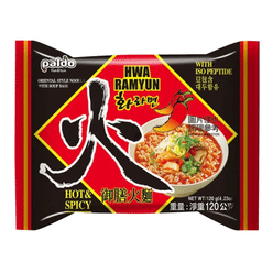Paldo Hwa Ramen, Hot and Spicy Flavor 1 count 1 each