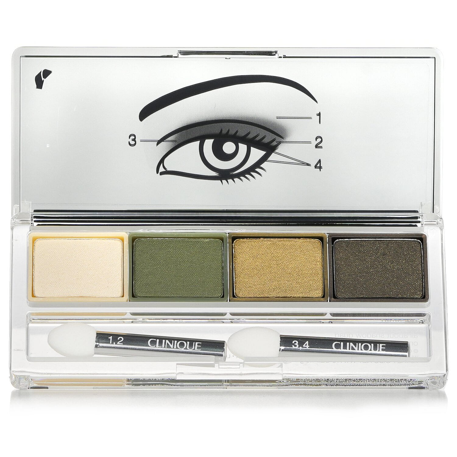 Clinique All About Shadow Quad - # 05 On Safari 4x1.2g/0.04oz 4 그램