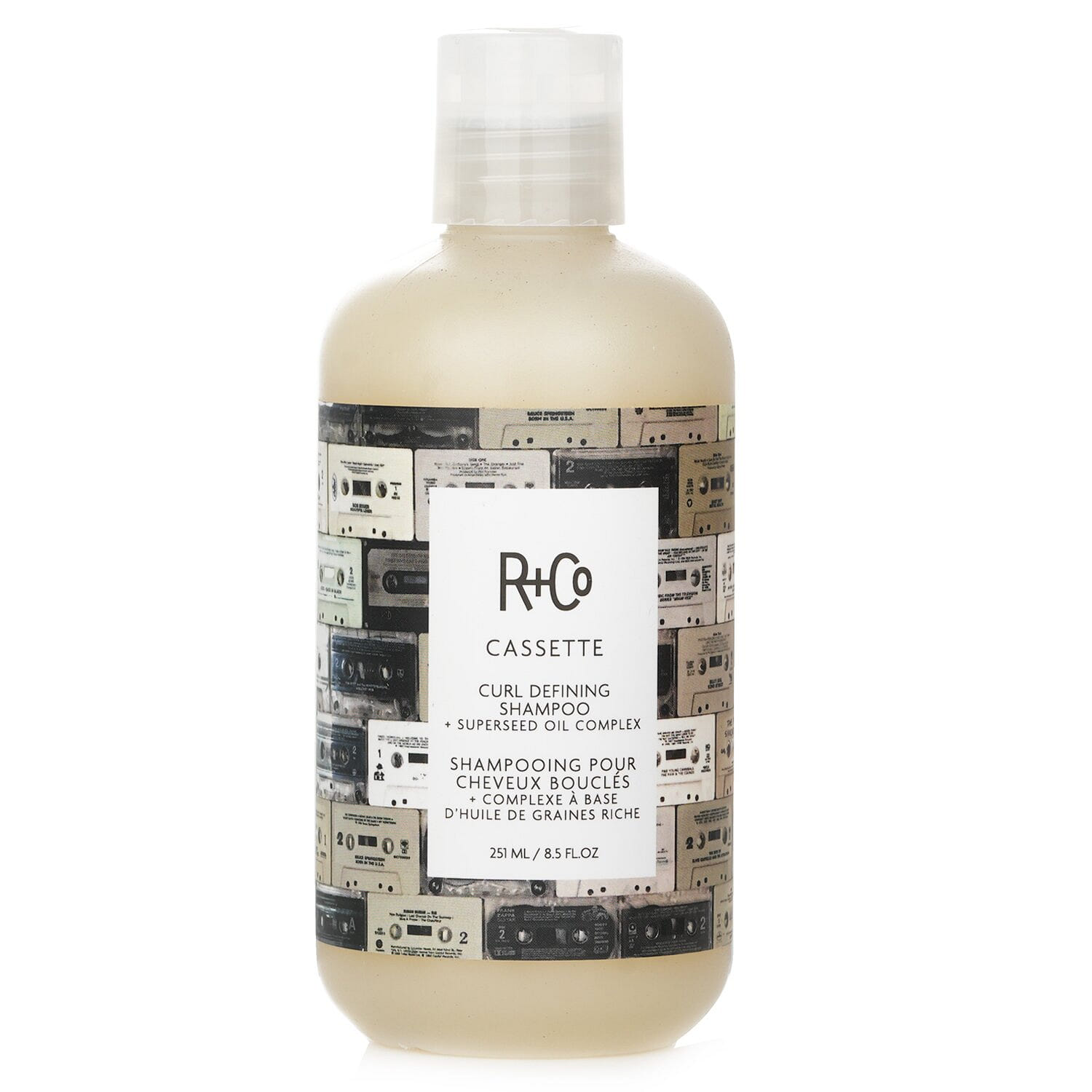R+Co Cassette Curl Shampoo + Super Seed Essential Oil Complex 251 ml