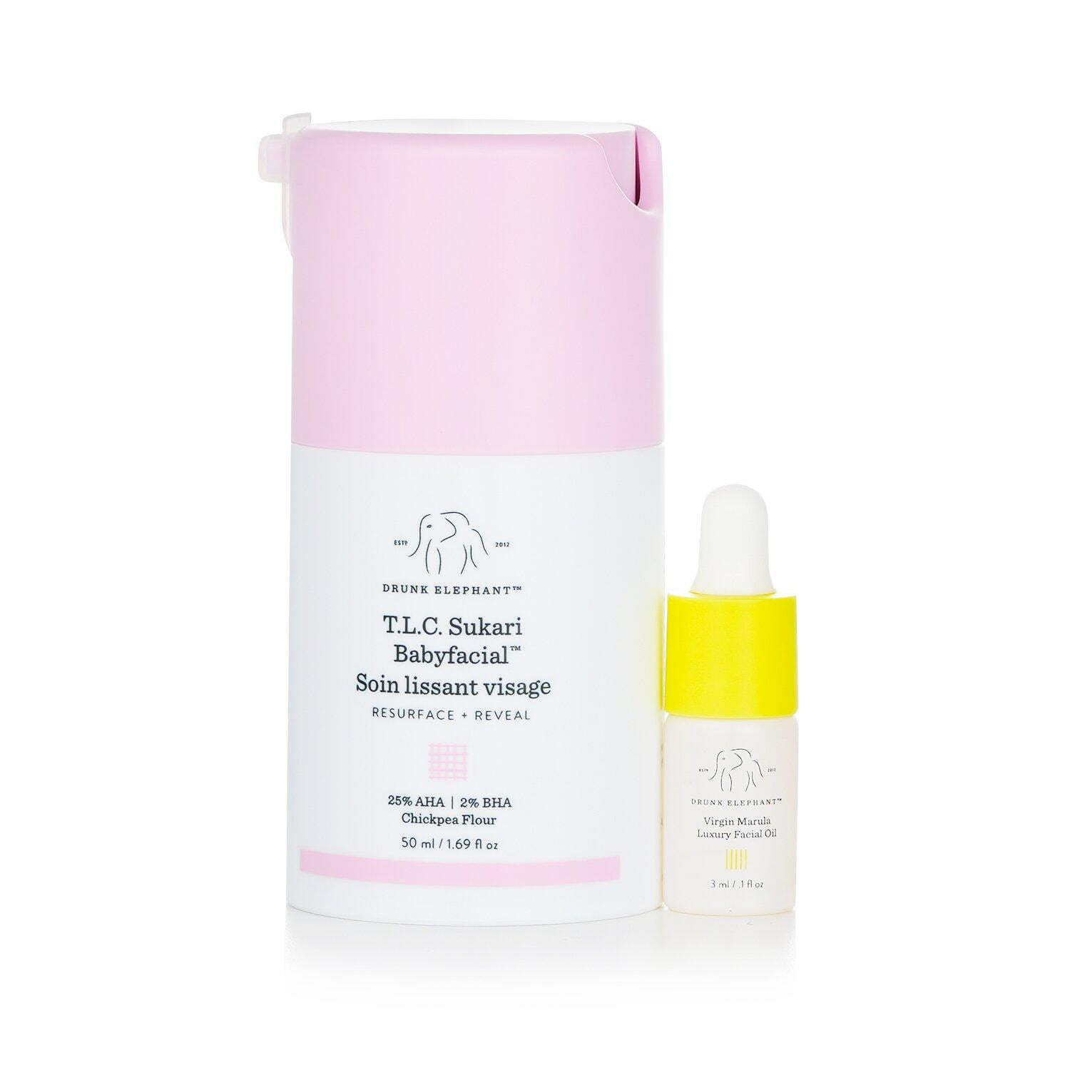 Drunk Elephant T.L.C. Sukari Babyfacial /- 50ml/1.69oz 50 밀리리터