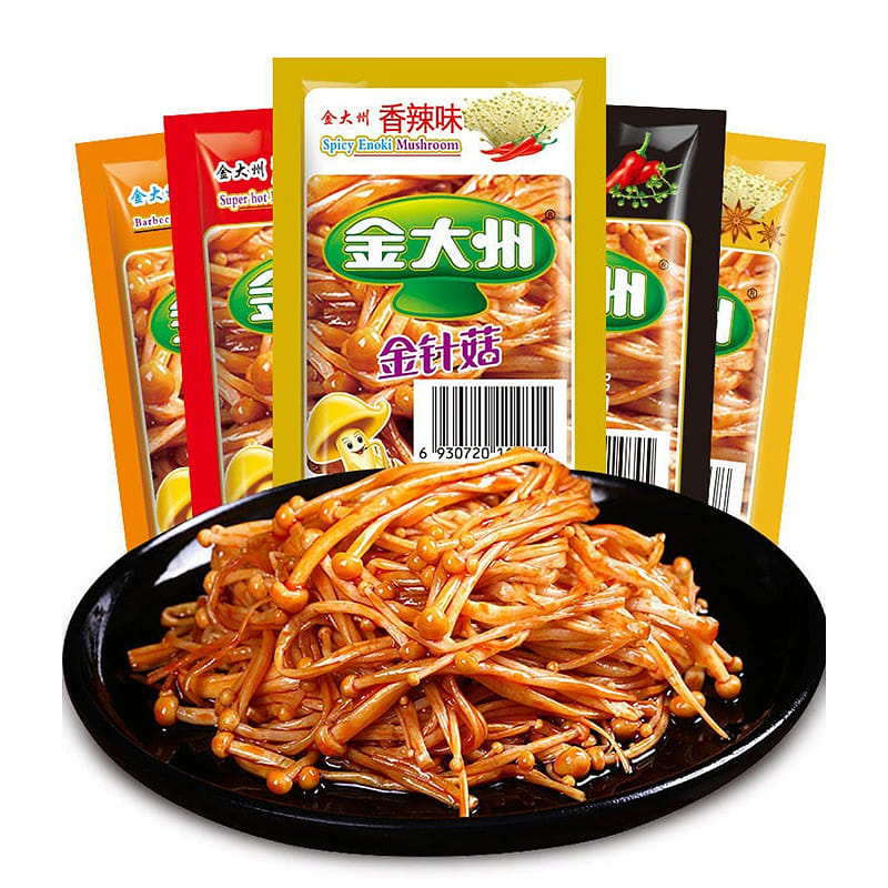 [About 25 packets] Jin Dazhao is known as the barbecue flavor of Flammulina velu 500 그램