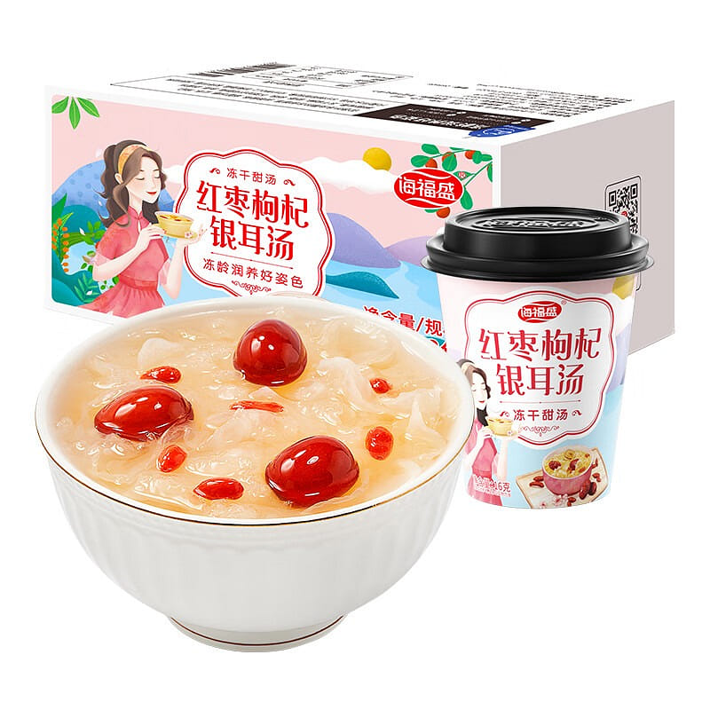 Red jujube and Snow fungus soup 128 그램