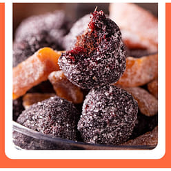 Candied Waxberries with Tangerine Peel 500g*1 Can 500 g