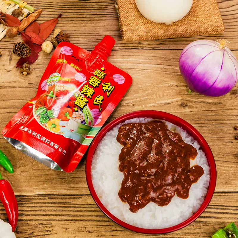 Limin garlic hot sauce 125g*3 bags 375 그램