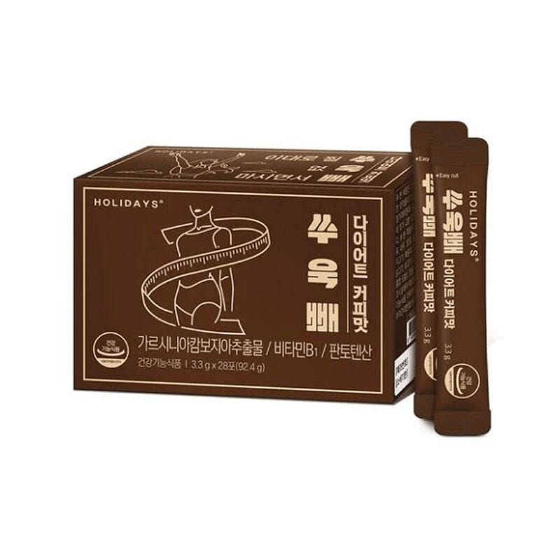 홀리데이즈 쑤욱빼 다이어트 커피맛 (3.3g x 28포) 3.3 그램