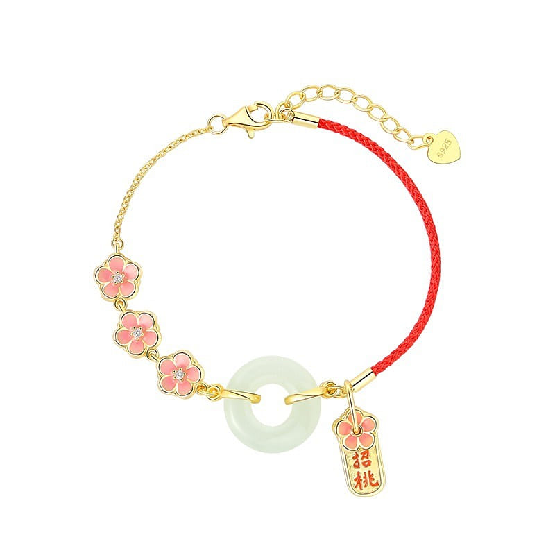 Ping'an Bracelet with S925 Silver 1 개