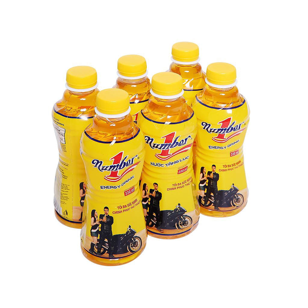 Nước Tăng Lực Number One - 6 chai 1 each