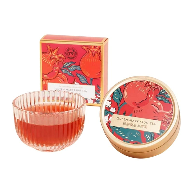 T9 Small Gold Can Queen Mary Fruit Herbal Tea 50 g