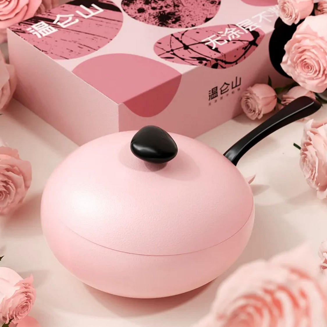 Velosan pink 0-coated retro pebbled non-stick pan return special blackpink 32cm 1 개입