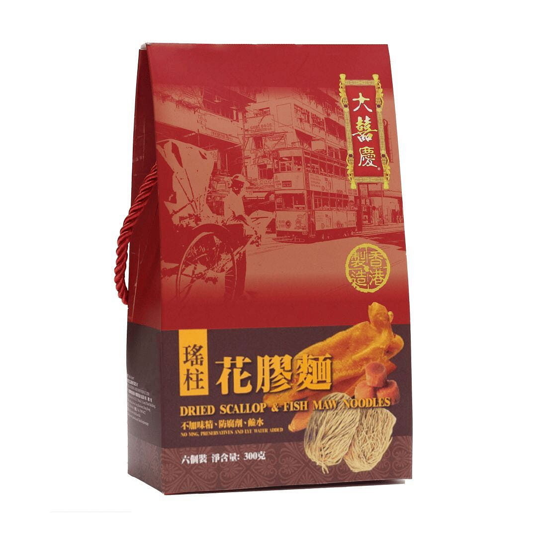 Tai Hei Hing Dried Scallop & Fish Maw Noodles 6pcs 1 each