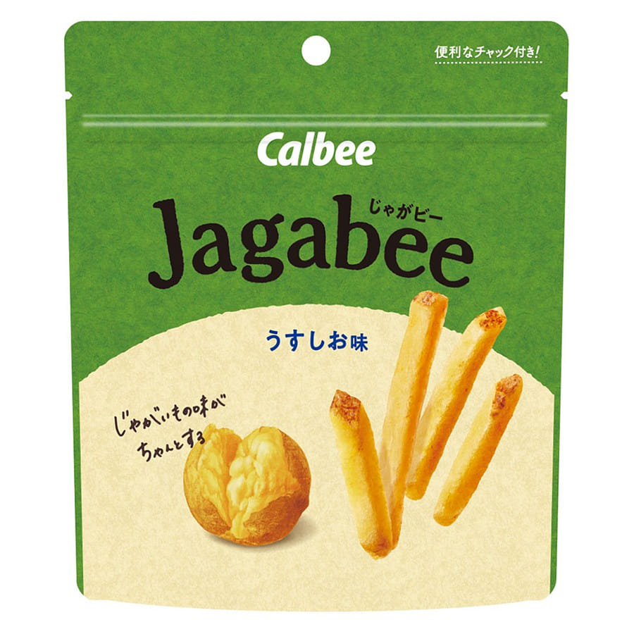 CALBEE Jaga Pokkuru Salty Flavor Potato Chips 38 กรัม