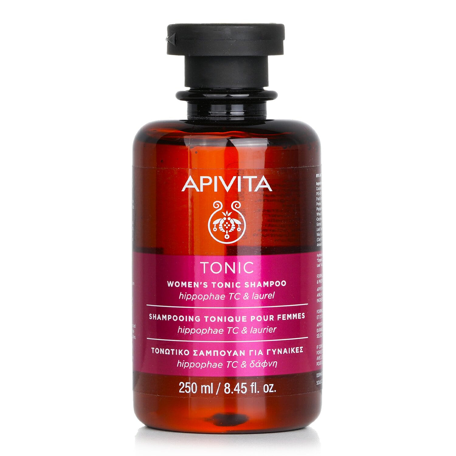 Apivita Women's Tonic Shampoo with Hippophae TC & Laurel (For Thinning Hair) 250ml/8.45oz 250 มิลลิลิตร
