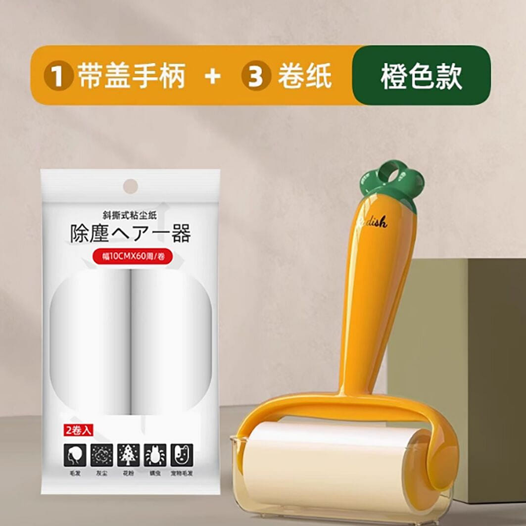 Hair sticker roller tearable roll paper hair clean 1 ส่วน