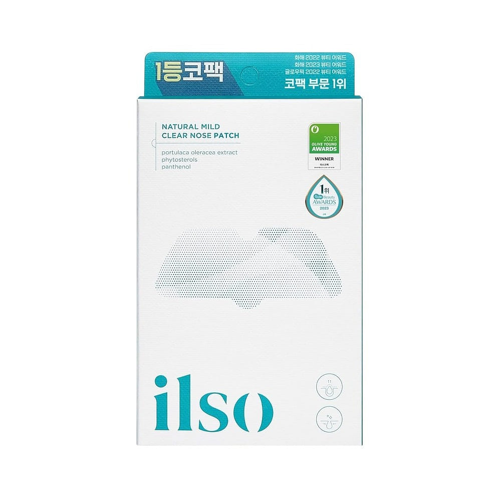 ILSO - Natural Mild Clear Nose Patch (5ea) 35 g