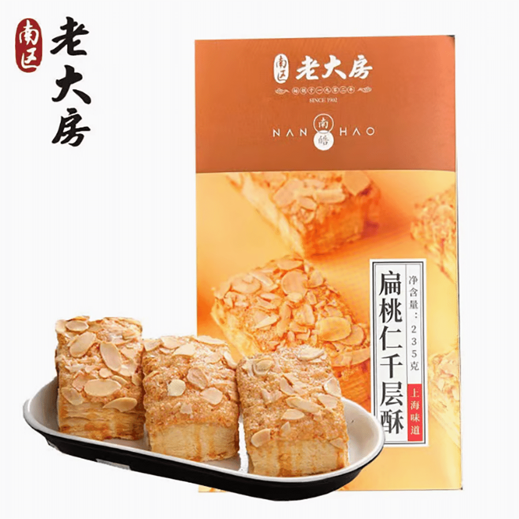 Nanhao's eldest house Shanghai specialty almond ke 235 グラム