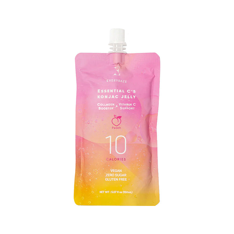 EVERYDAZE Peach Essential C's Konjac Jelly (Collagen + Vitamin C) 1 Pack 1 개