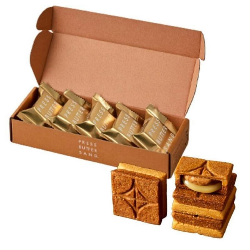 Direct mail from Japan Chestnut cream filled with butter cookies 5 packs 1 개입