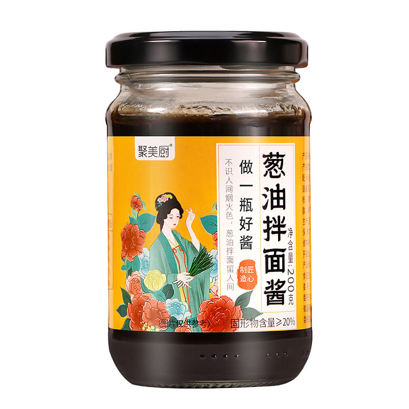 Jumei Kitchen Scallion Oil Stir 200g * 1 Bottle 200 그램