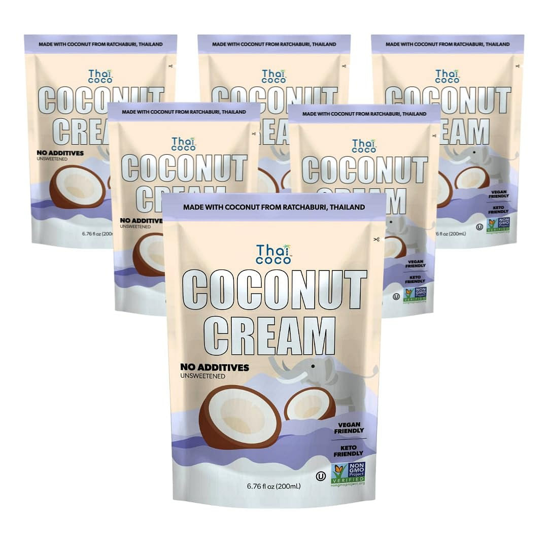 Coconut Cream Full Fat Unsweetened -6pk 6.76 fl.oz