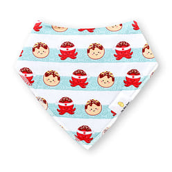 Organic Cotton Bandana Bib 2pcs Set - Takoyaki + Taiyaki 20 克