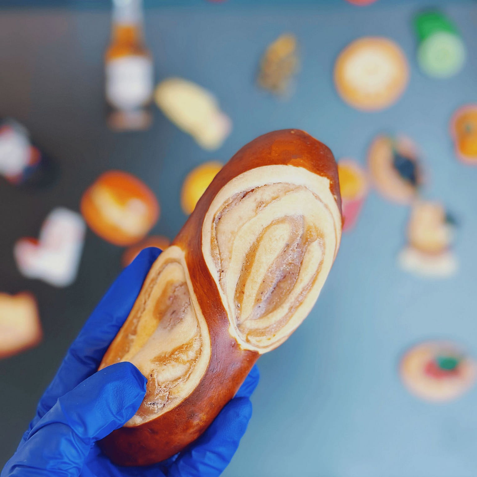 Blueberry Cream Cheese Pretzel 90 그램