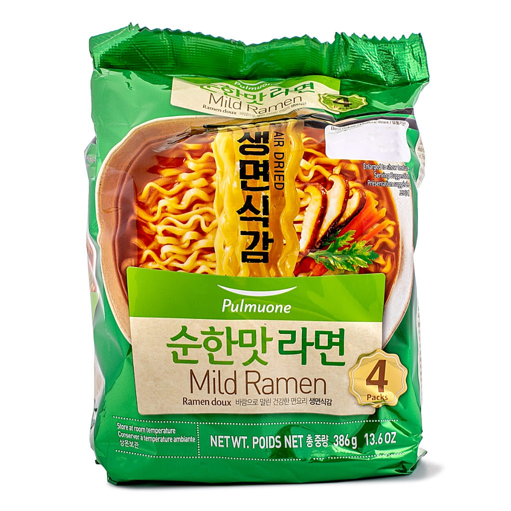 풀무원 생면식감 순한맛라면 13.52 온스*8 팩