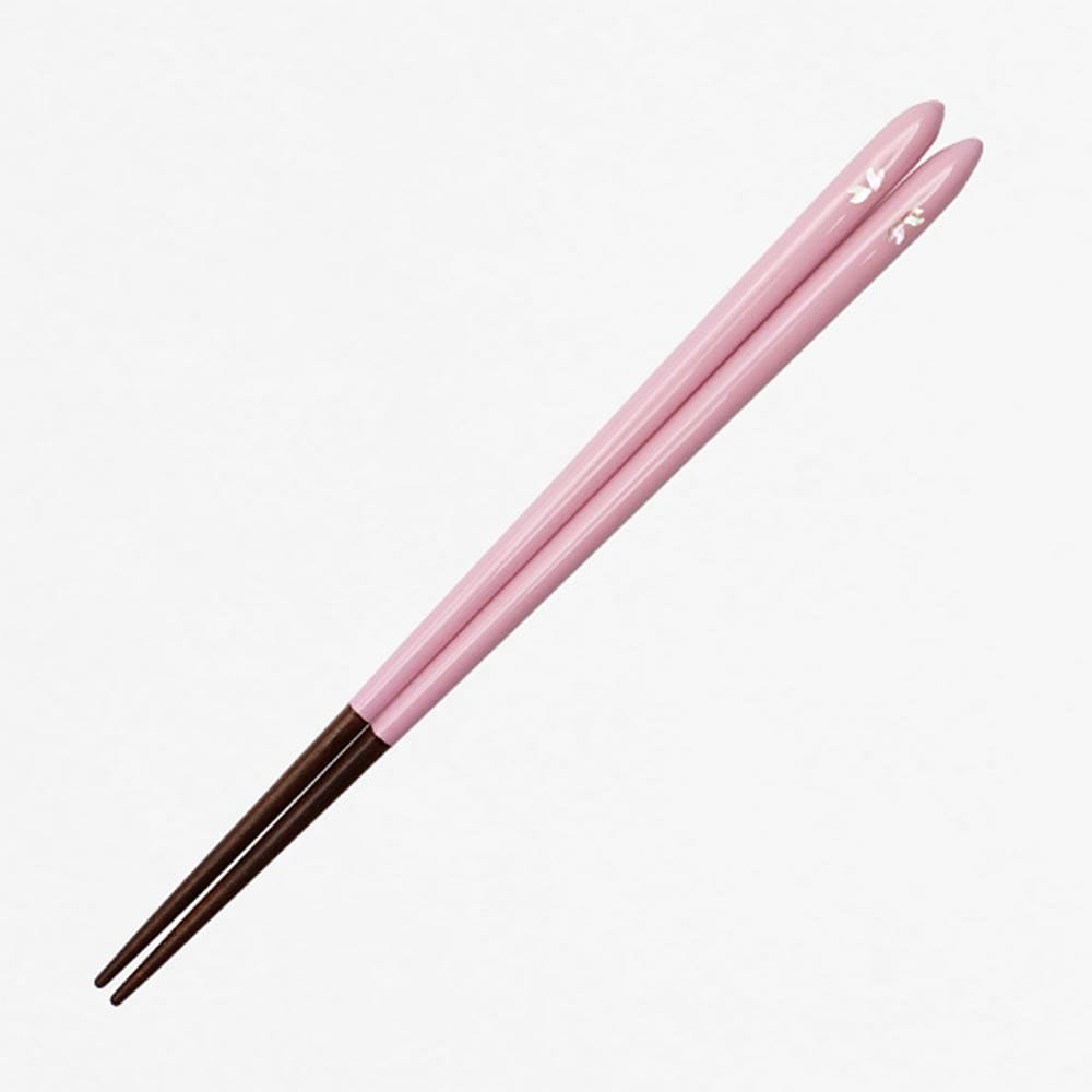 Japanese Chopsticks - Dishwasher-Safe Sakura Girl Baby Pink (Medium) | Hyozaemon 1 개