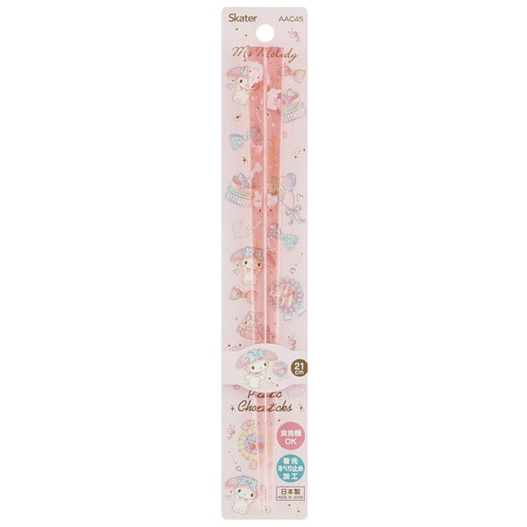 [Ship from CN] Sanrio Home Use Acrylic Chopsticks My Melody 21cm 1 ส่วน