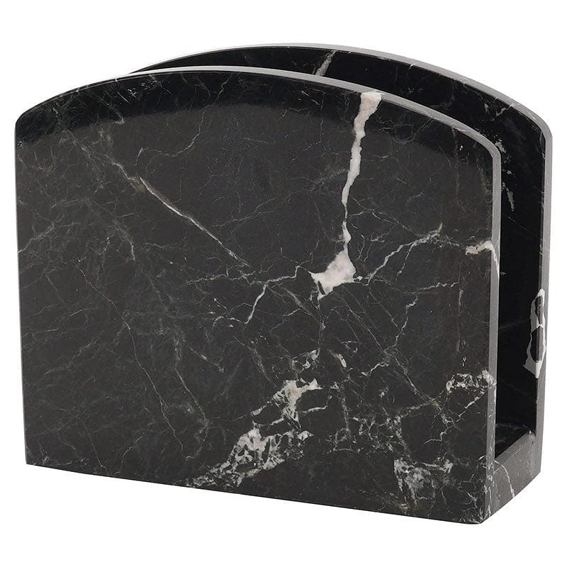 Radicaln Marble Napkin Holder 5.5" Inch Black 1 개입