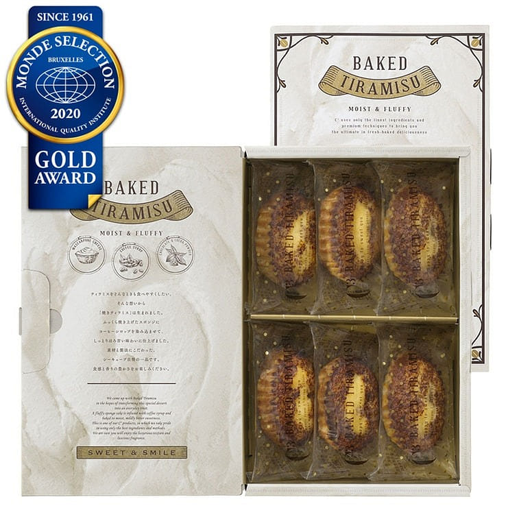 SUZETTE BAKED TIRAMISU 6pc 6 개입