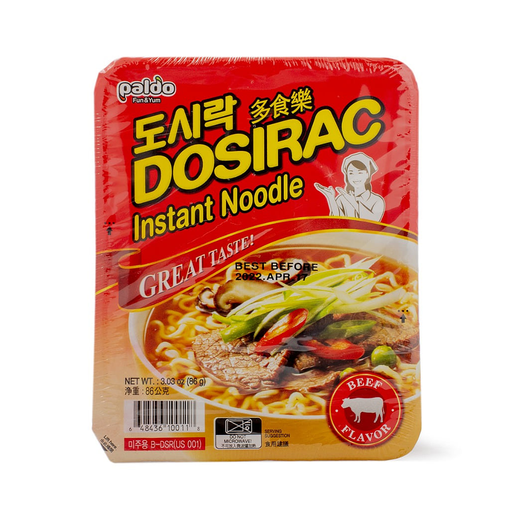 Mì Bò Hầm Ăn Liền Dosirac Paldo 86 g