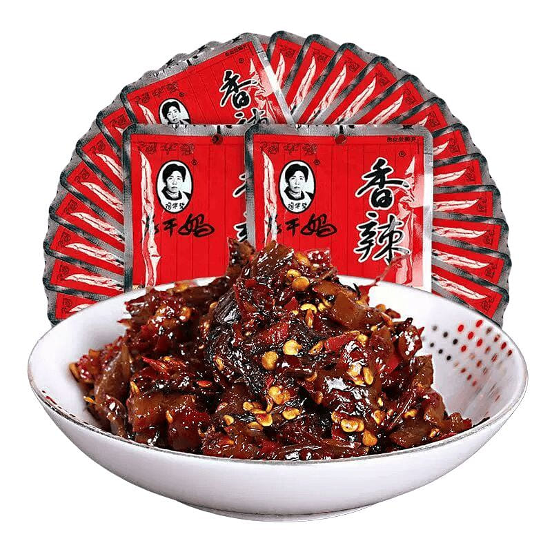 Lao Gan Ma Spicy Vegetable 18g*5 packs for mixing 90 g