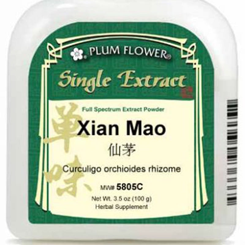 Xian Mao, extract powder Curculigo orchioides rhizome 1 개