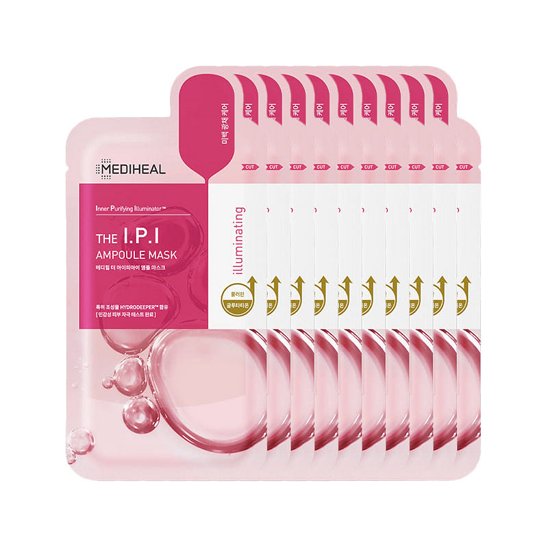 MEDIHEAL I.P.I Brightening Ampoule Mask 10 Pack 1 개