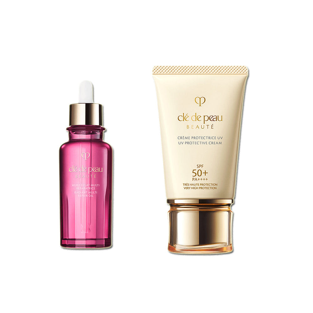 CPB UV Protective Cream 50g +  Repair Oil 75ml 1 each