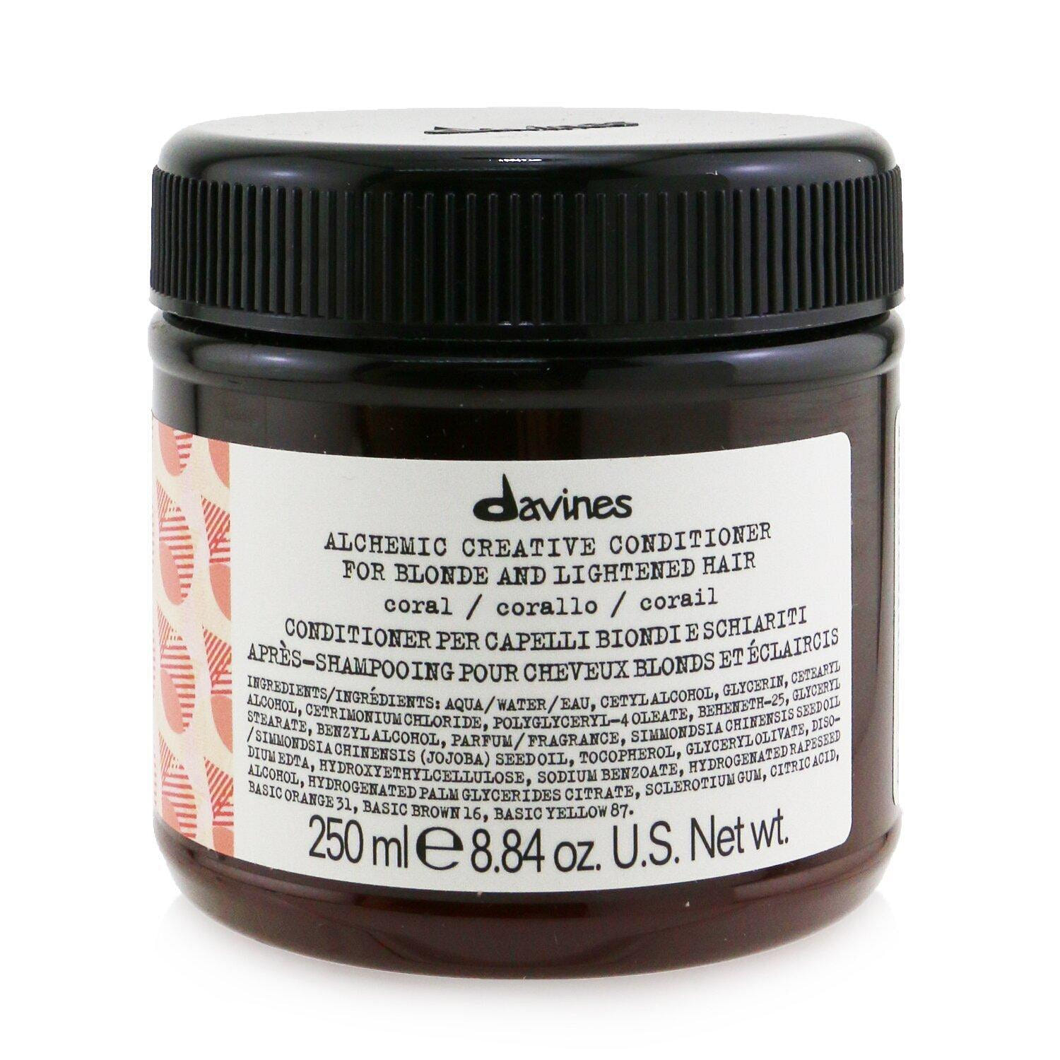 Davines Alchemic Creative Conditioner - # Coral (For Blonde and Lightened Hair) 250ml/8.84oz 250 ml(ミリリットル)