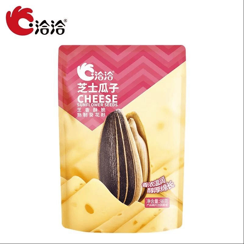 Qiaqia Cheese Flavor Sunflower Seeds 98g * 1 Bag 98 g