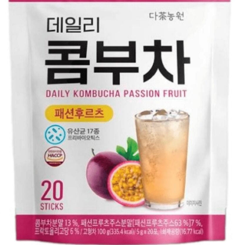 Daily Kombucha Passion Fruit Korean Tea Powder 20 20 개입