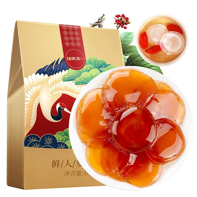 Fudonghai Ginseng Honey Slices Instant Fres10g/bag 10 กรัม