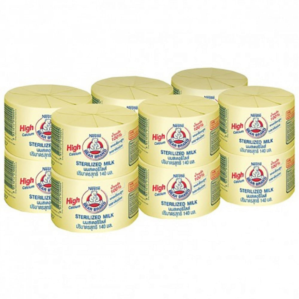 Nestle Thailand Bear Milk (140ml) - 1 pack 12 cans 140 밀리리터