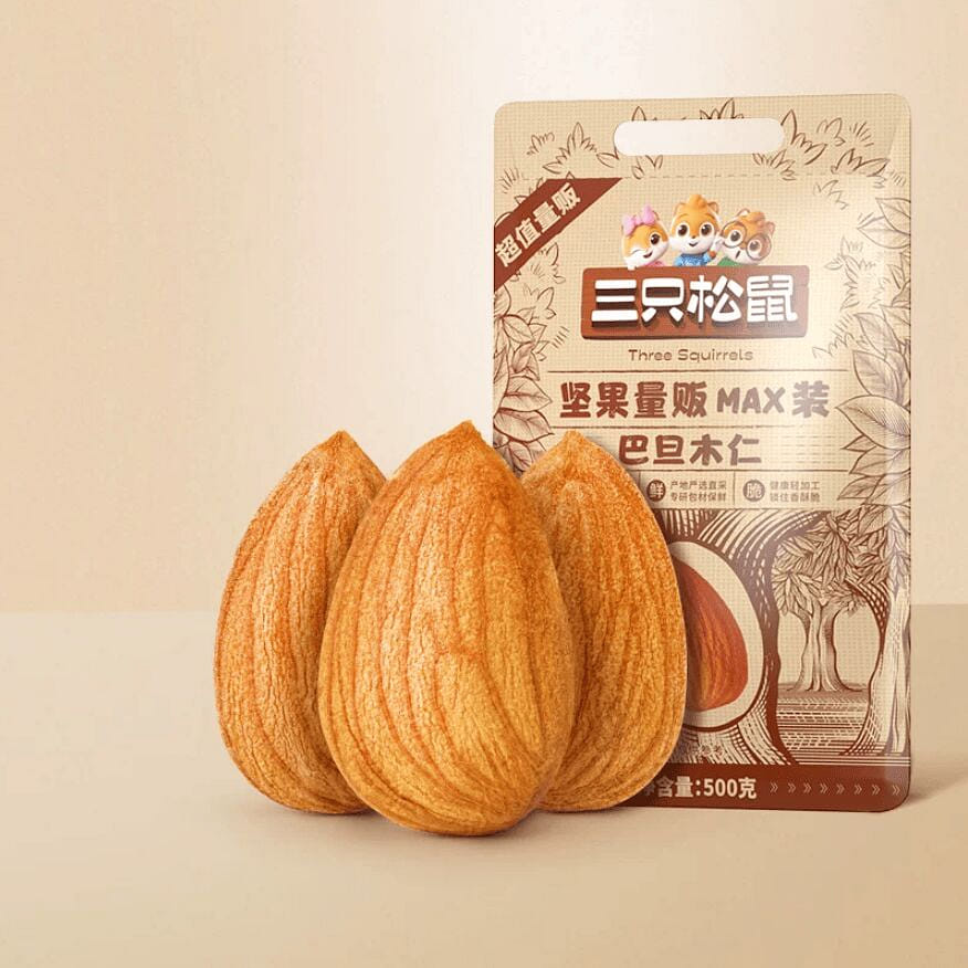 Three Squirrels Bulk Almonds 500g 500 g