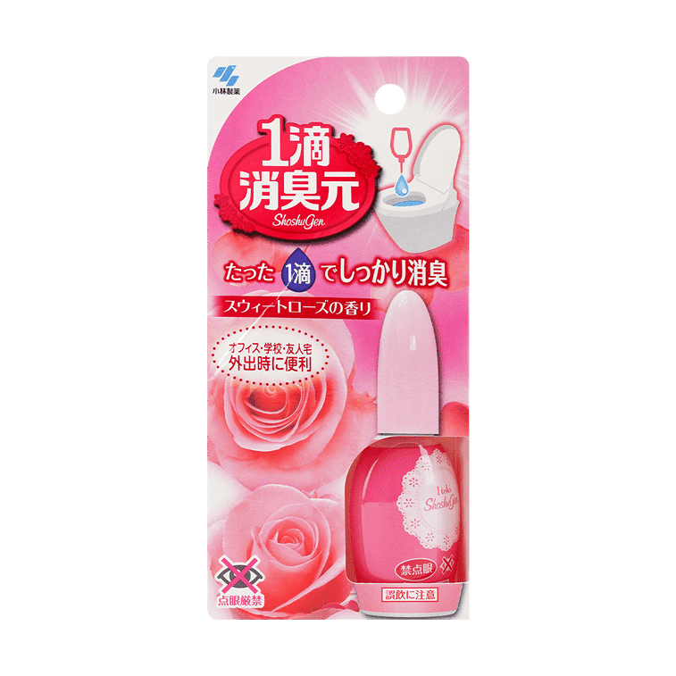 【Direct From Japan】Japan KOBAYASHI Toilet deodorant Potpourri Rose 20ml 1 개