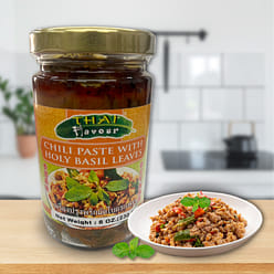 Chili Paste With Holy Basil leaves 8 oz