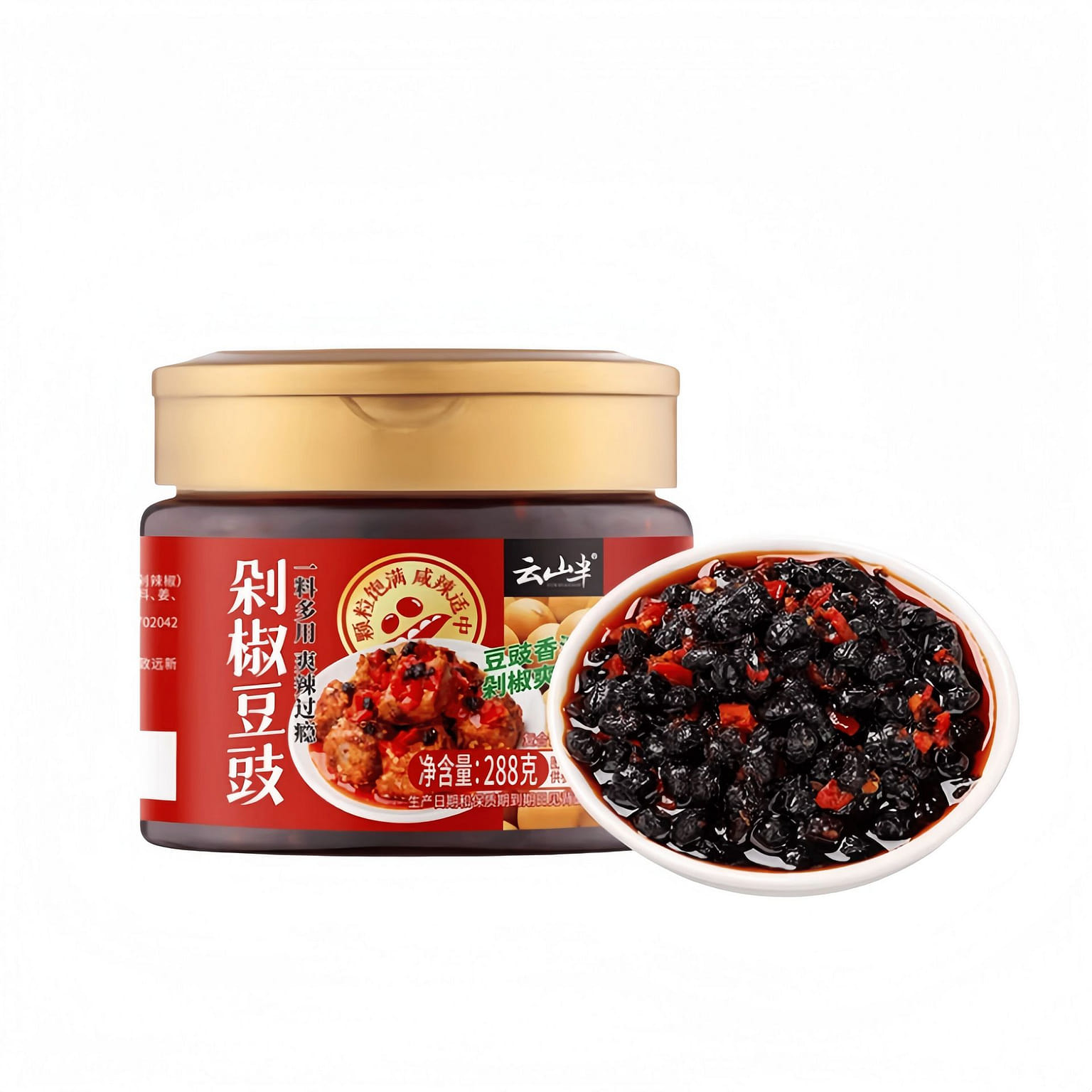 Chopped Chili with Fermented Black Beans 288g*1 bo 288 g