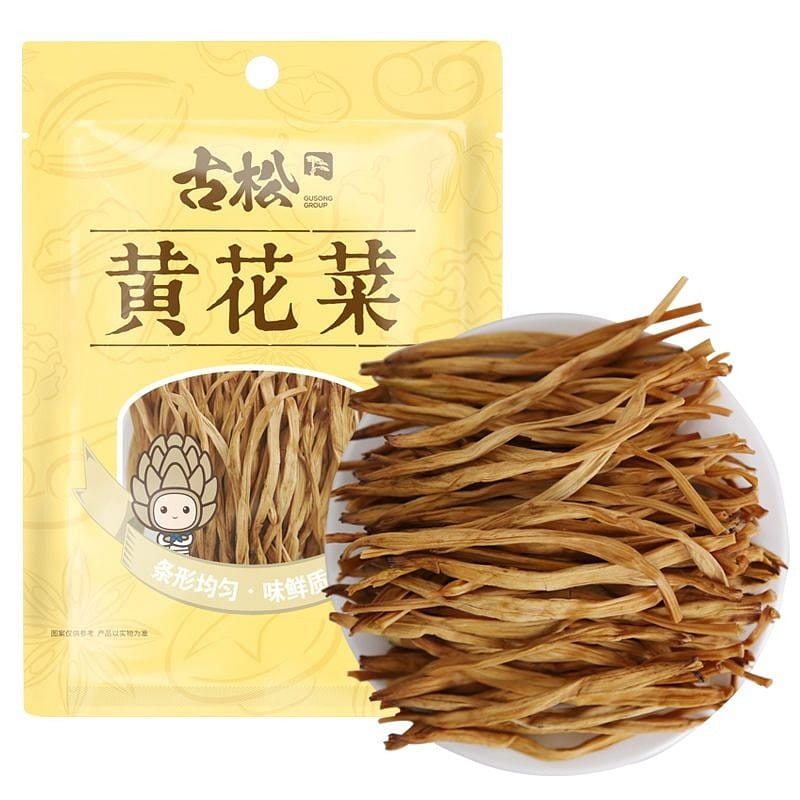 Dried daylilies, farm-fresh, new harvest, 100g 100 g
