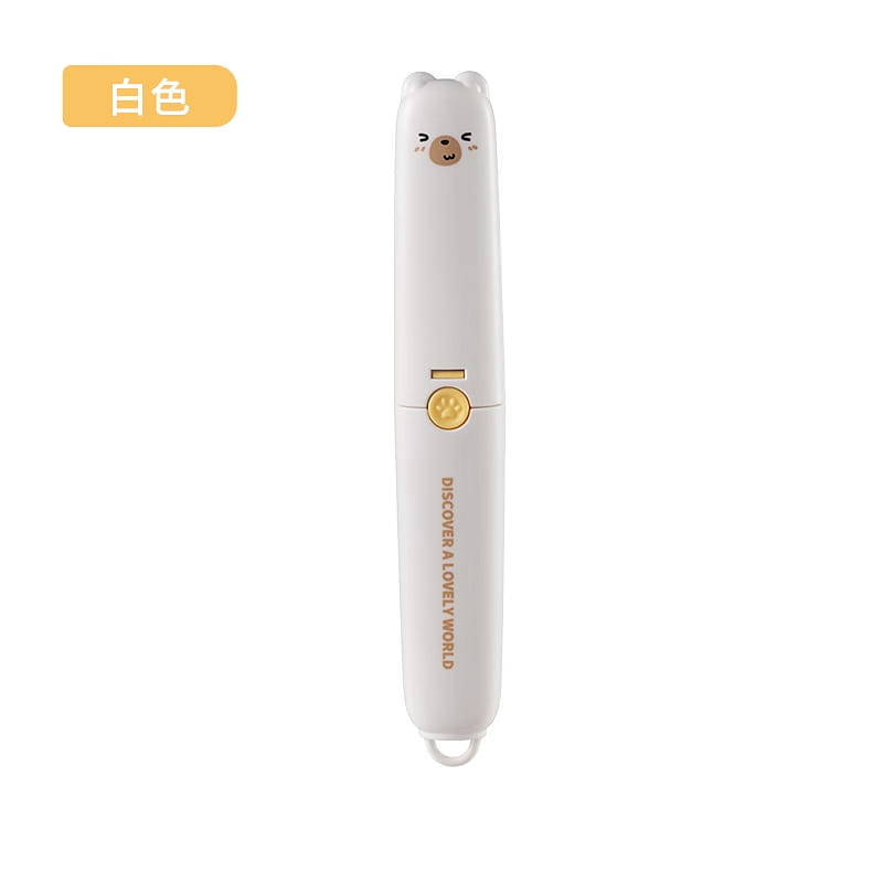 Paring knife 2 in 1 cream white *1 1 count