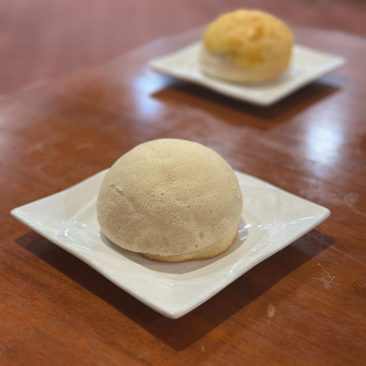 Puff pastry taro bun 1 count