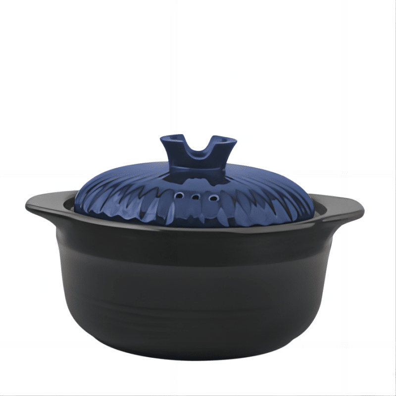 Qing Exhibition 3.8L Japanese-style Ceramic Soup Pot 1 count