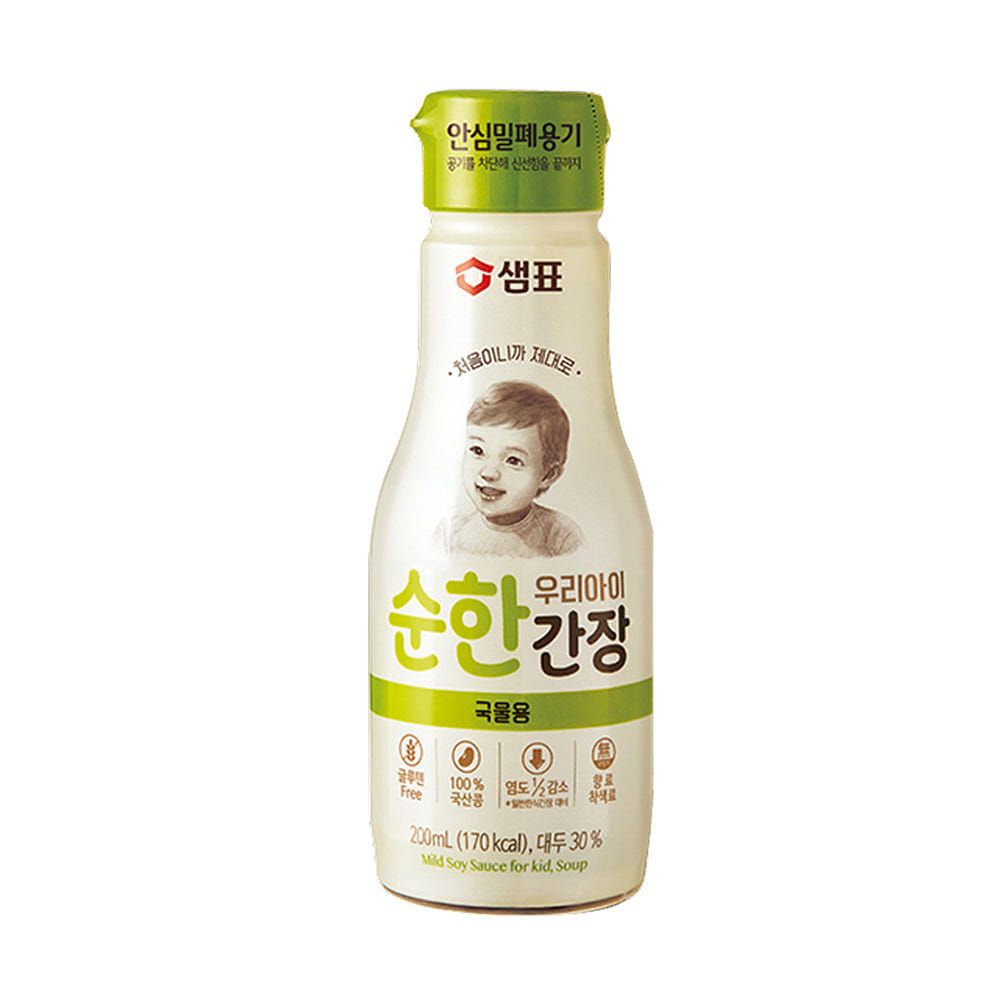 Sempio Mild Soy Sauce for Kids (Soup) 200 ml